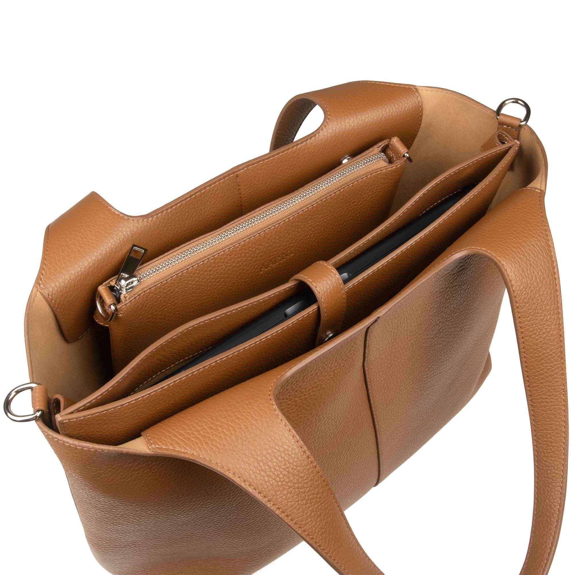Aava Pouch Bag (Cognac) - Image 6