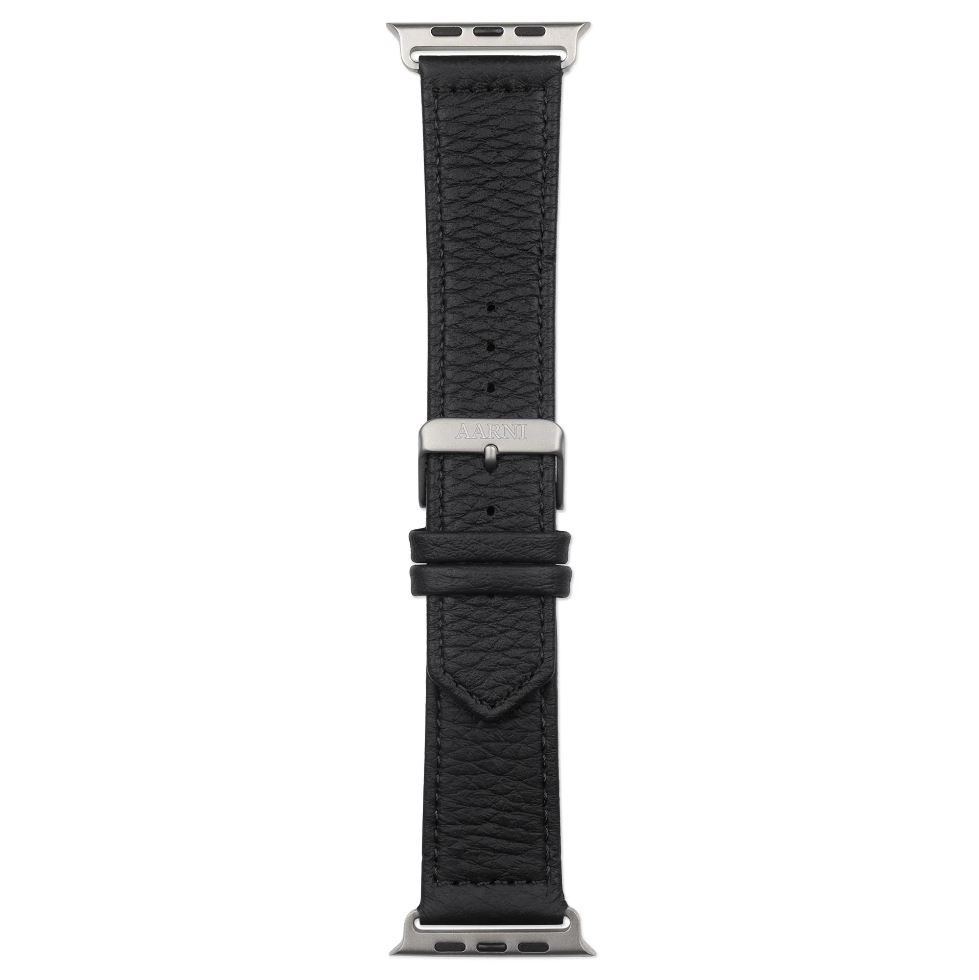 Elk Leather Apple Watch Band (Black) - Image 4