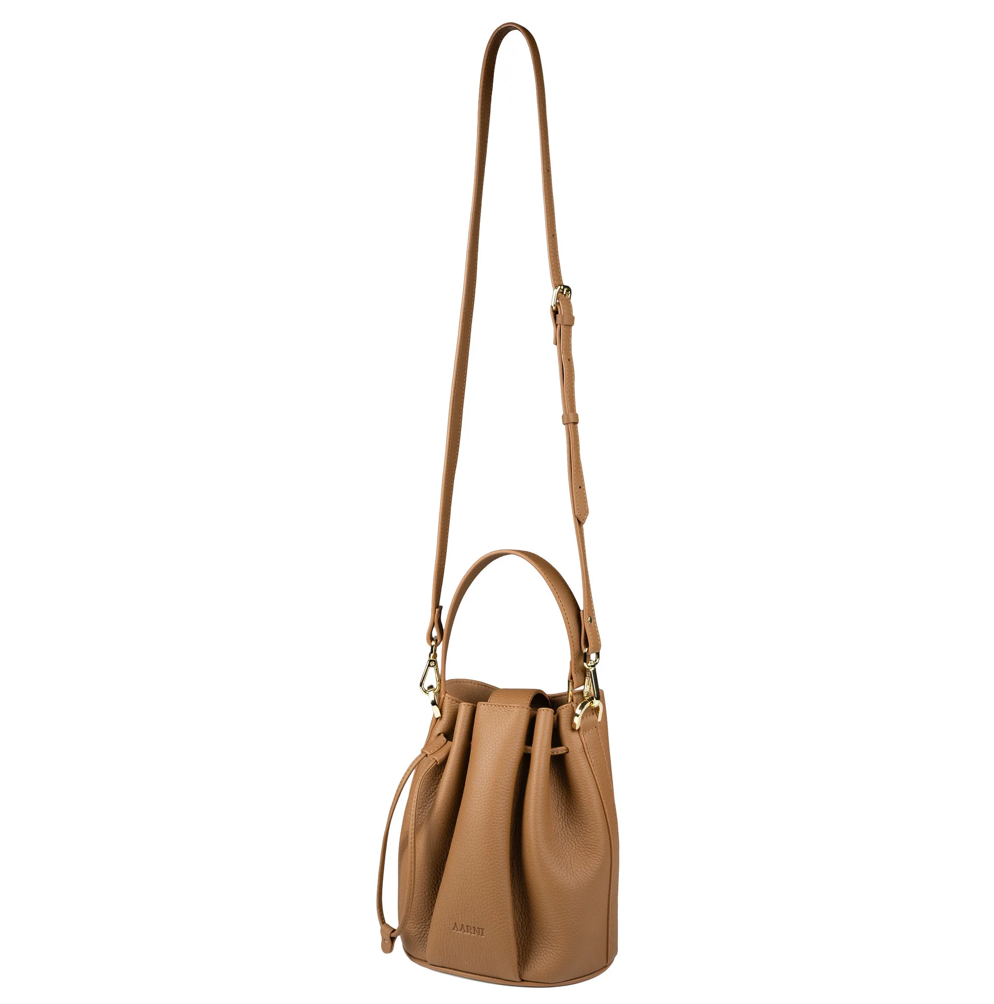 Bea Bucket Bag (Cognac) - Image 5