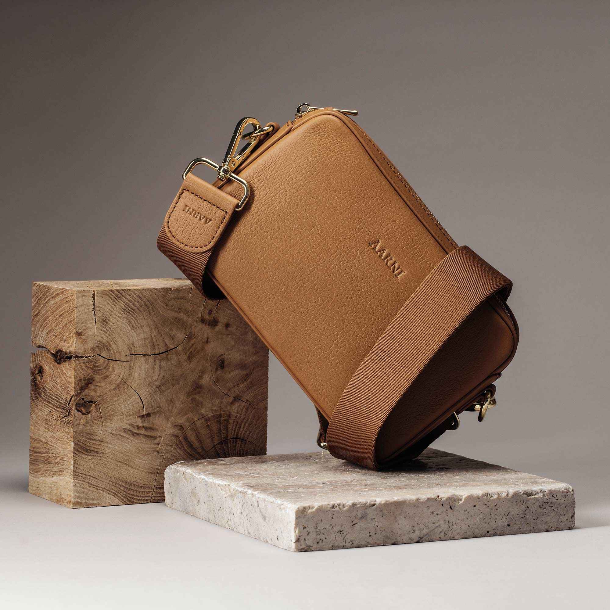 Crossbody Bag (Cognac) - Image 4
