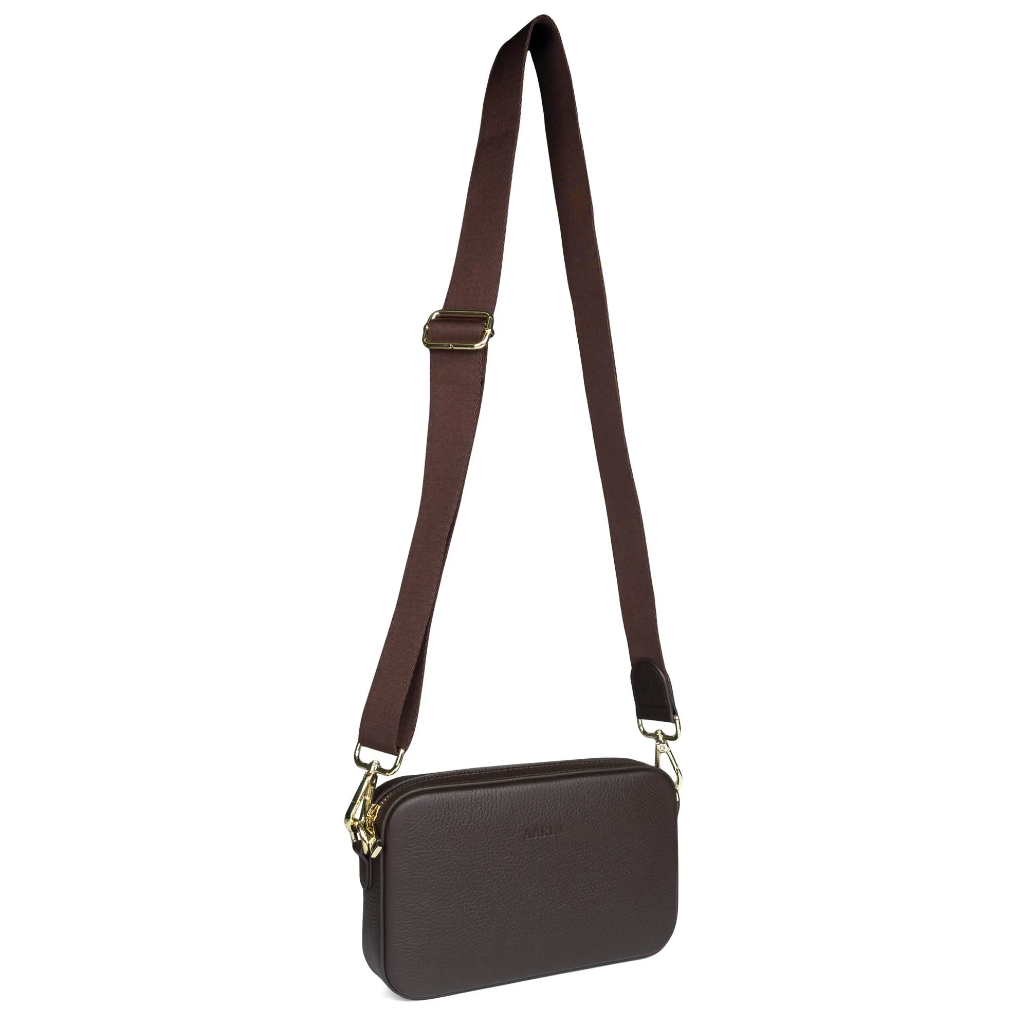 Crossbody Bag (Dark Brown) - Image 3