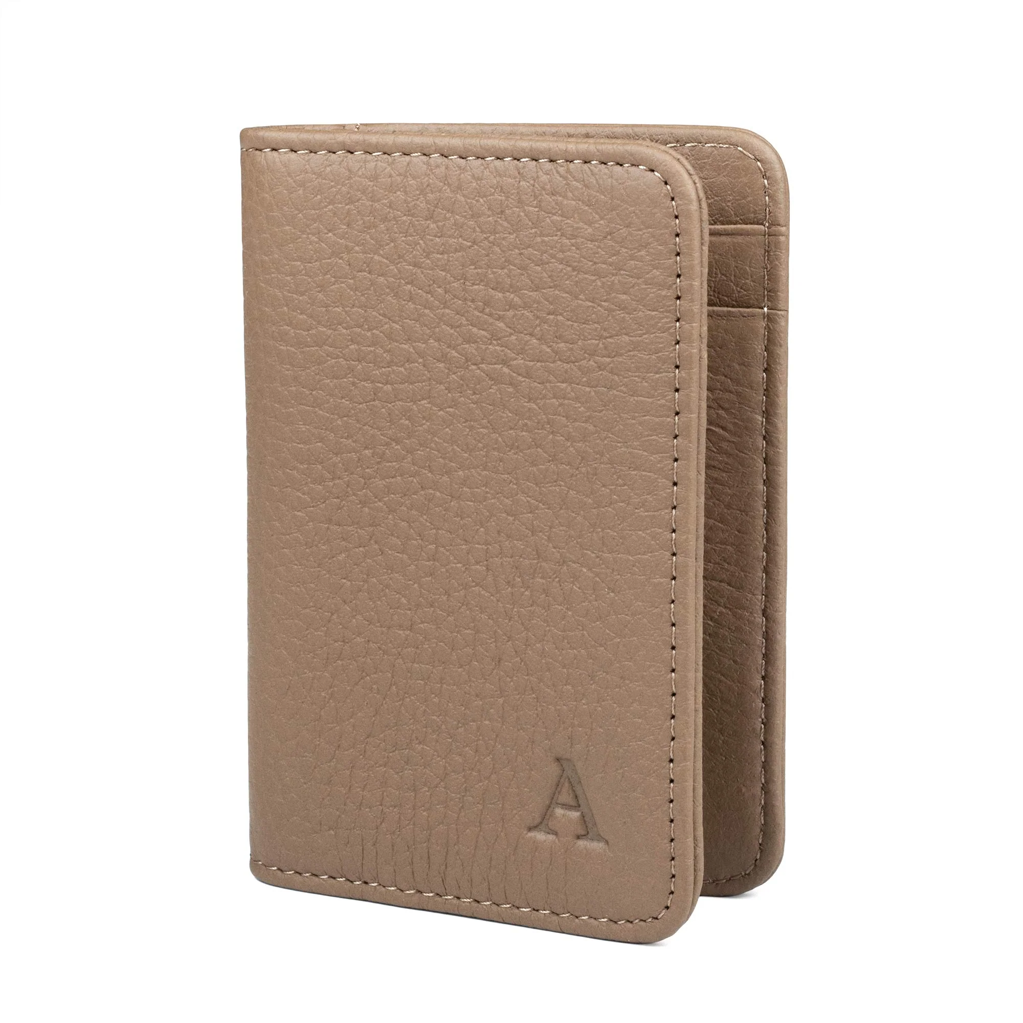 Elk Leather Wallet (Sand)