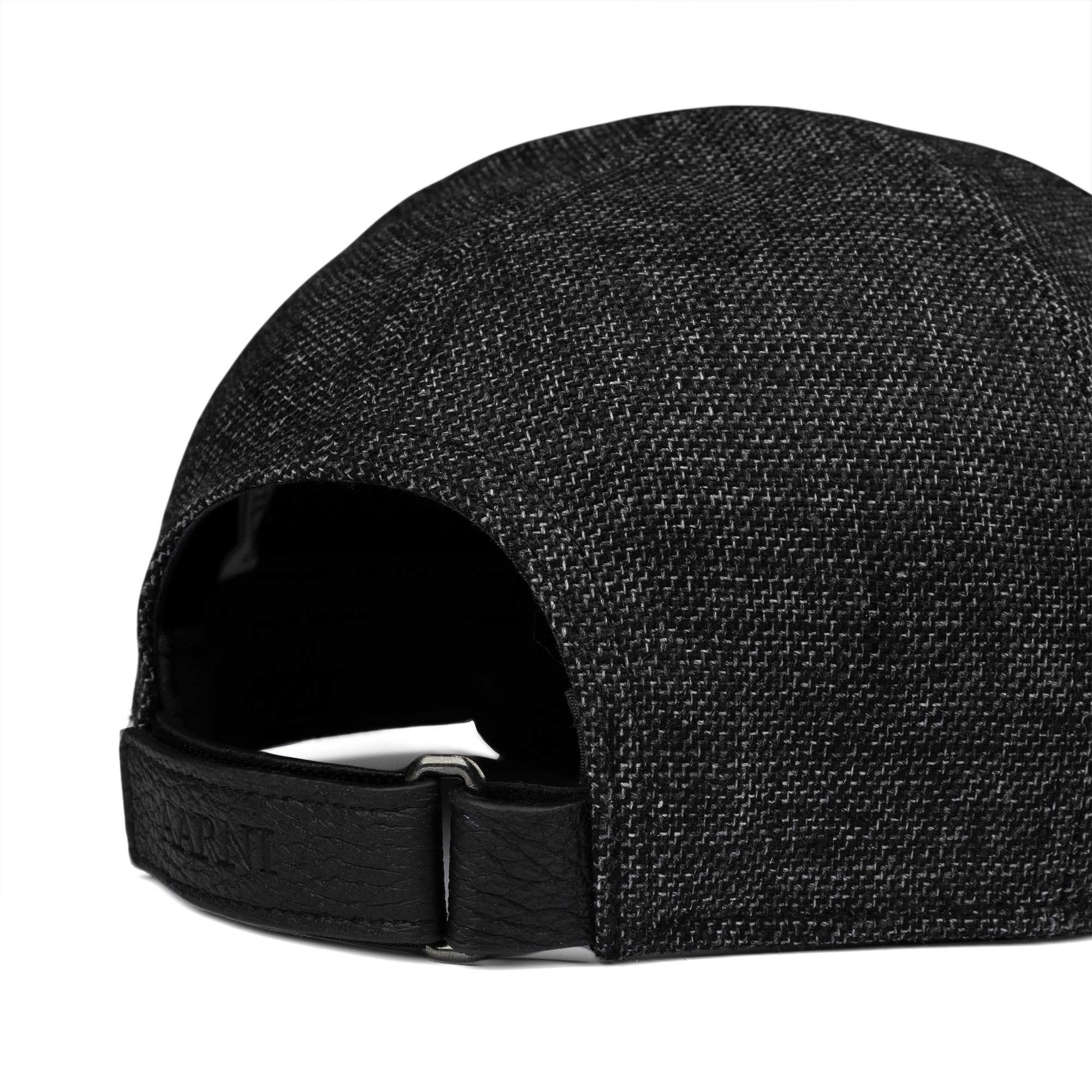 Linen Cap (Charcoal Black) - Image 4