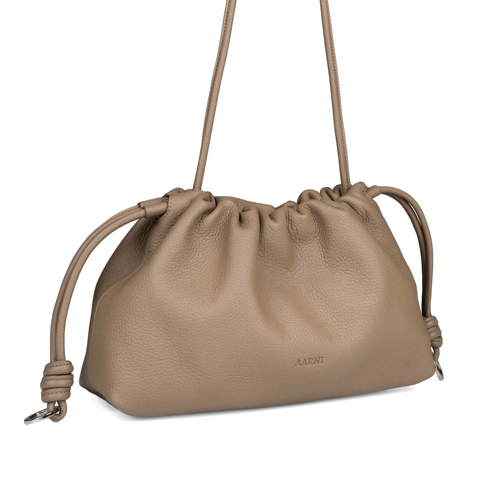 Linne Clutch Bag (Sand) - Image 4