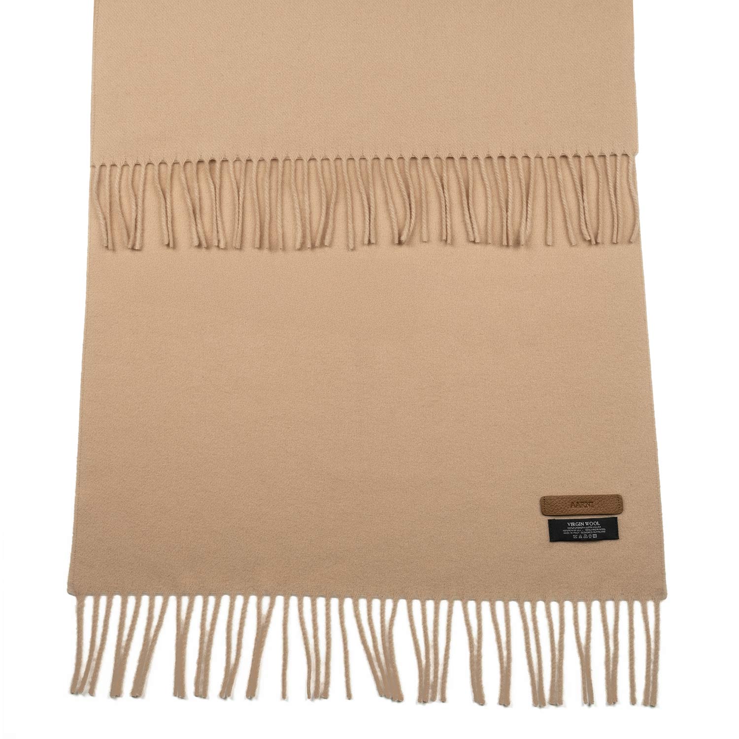Wool Scarf (Beige) - Image 2